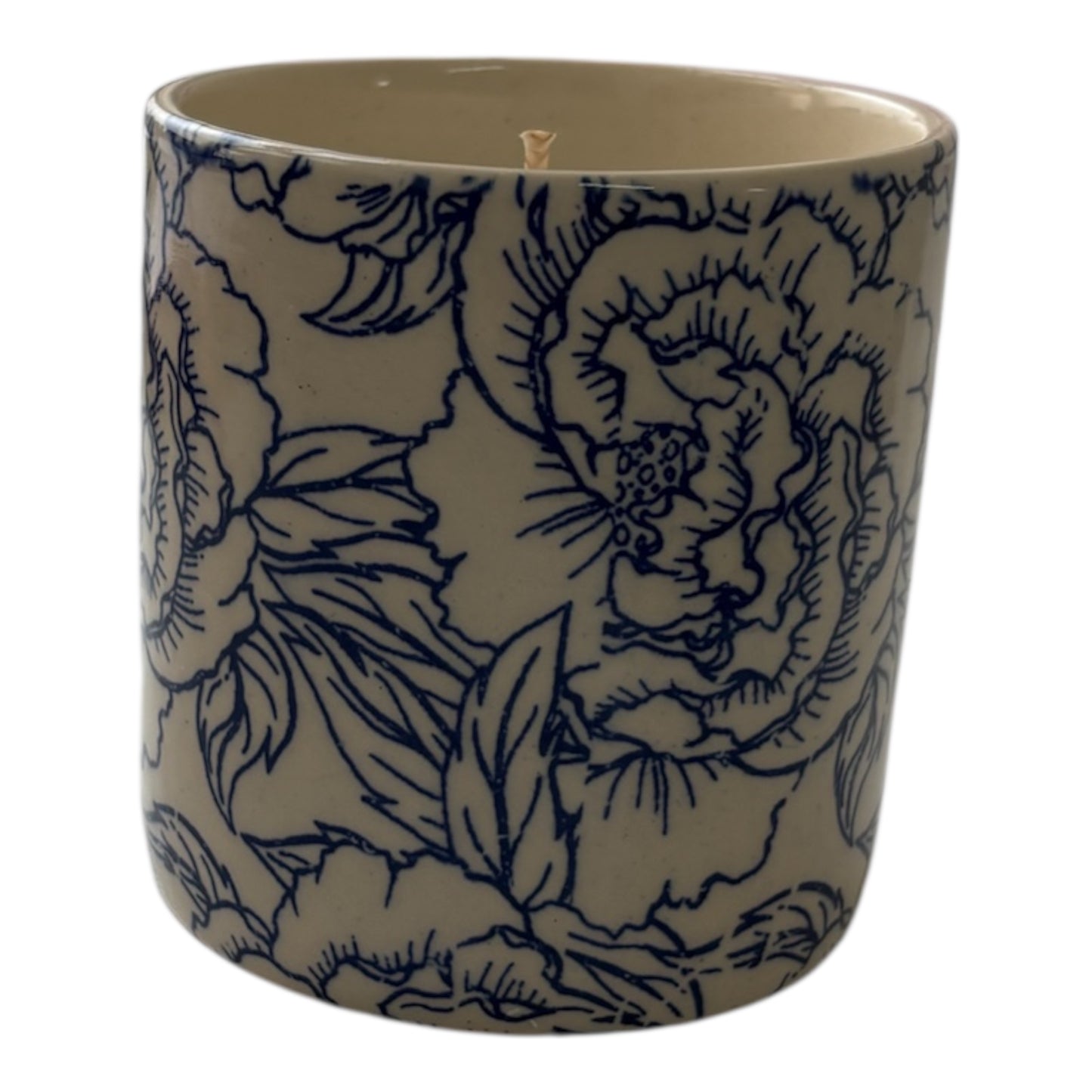 Blue Peony Essential Oil Candle