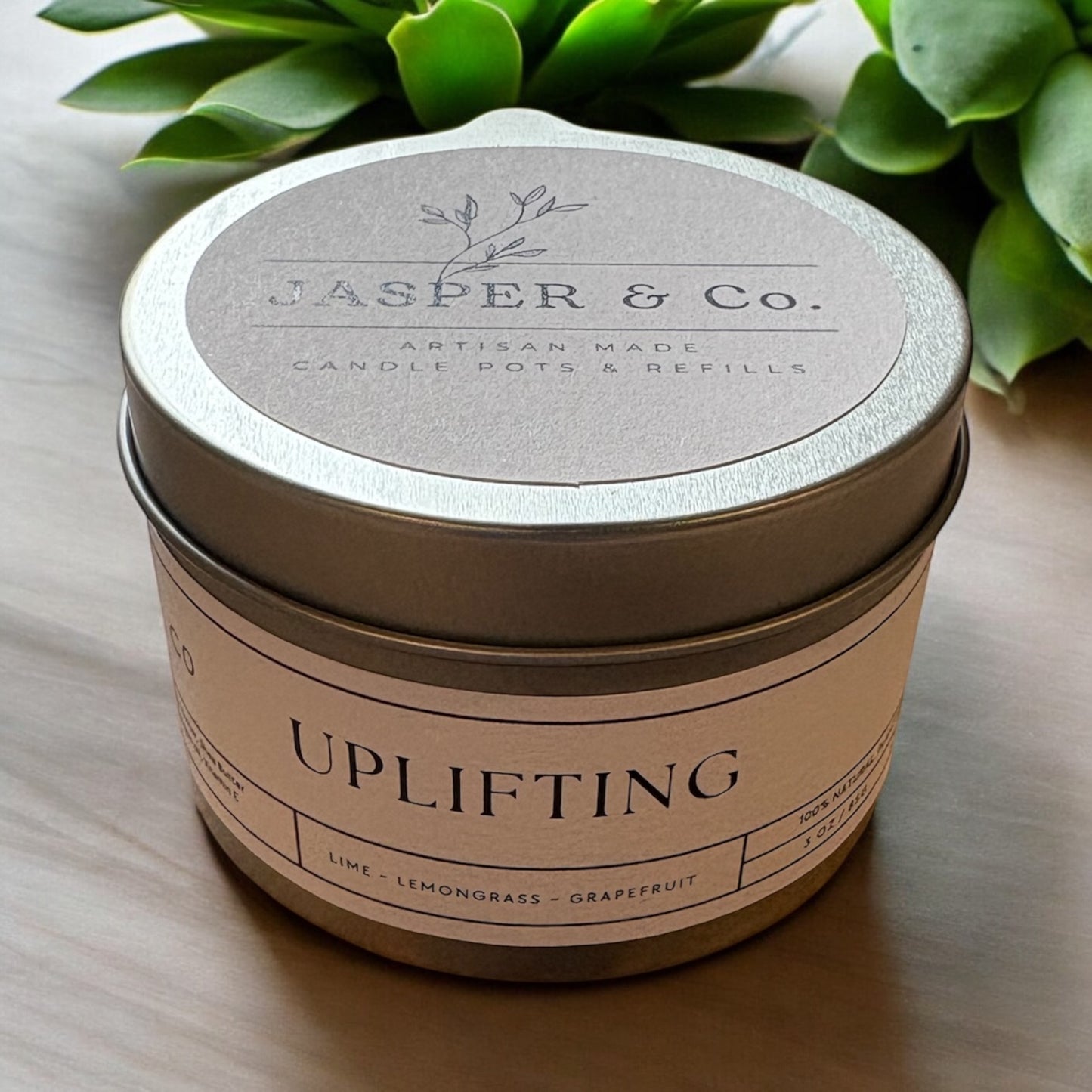 Massage Candle Tin