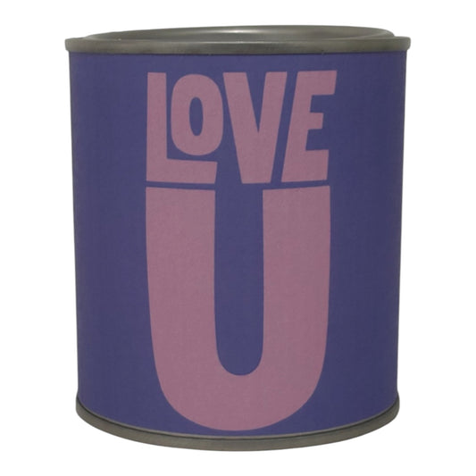 Love U Soy Wax Candle Tin – Gift Candle for Her | Handmade Candle Gift