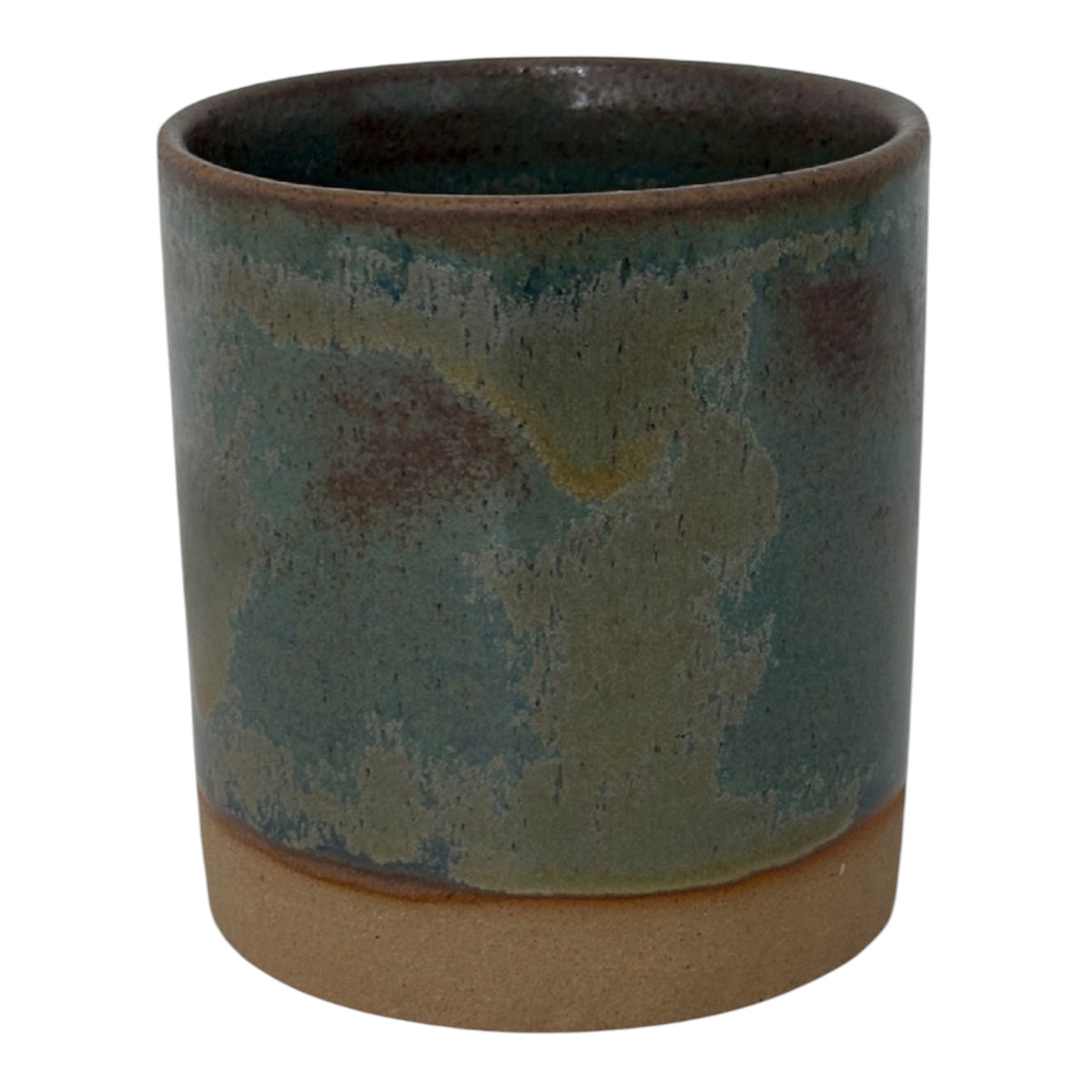 Green Tea Refillable Candle Pot | Reusable Ceramic Candle Vessel