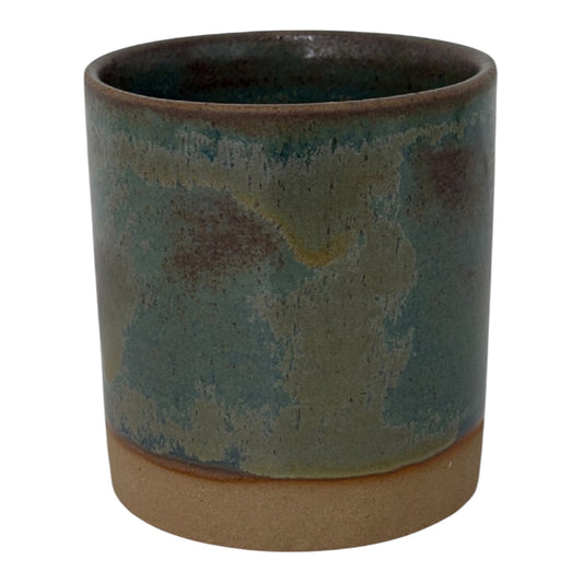 Green Tea Refillable Candle Pot | Reusable Ceramic Candle Vessel