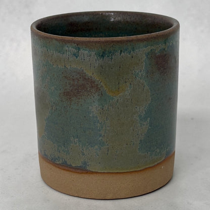 Green Tea Refillable Candle Pot | Reusable Ceramic Candle Vessel