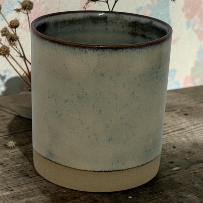 Birch Refillable Stoneware Candle Pot