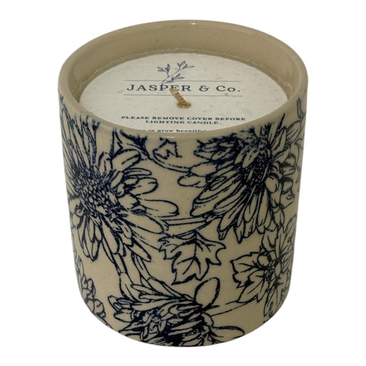 Blue Daisy Essential Oil Candle