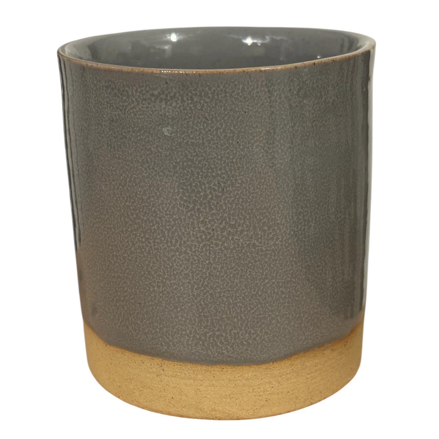 Grey Refillable candle Pot