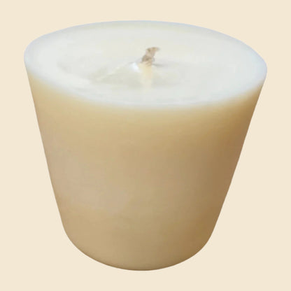 Black Stoneware Refillable Candle Pot